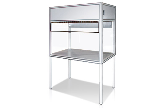 cleanroom laminar flow hood